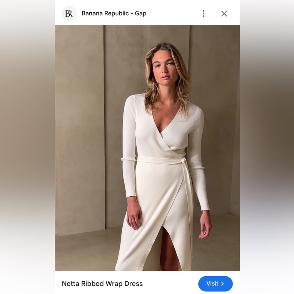 New Banana republic Netta dress.